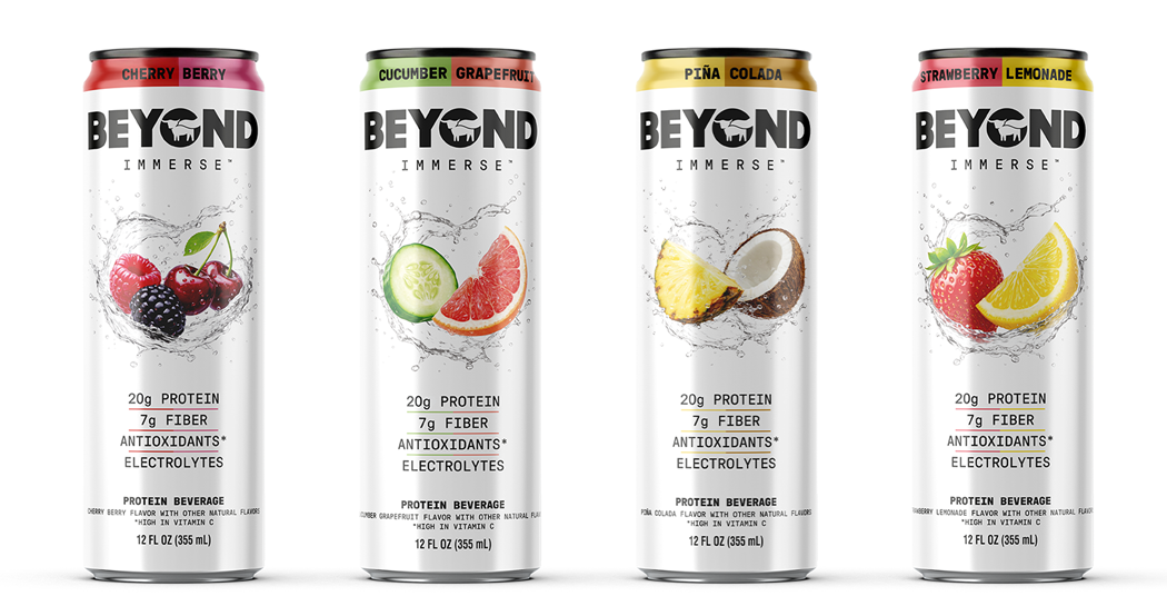 Beyond Immerse Expands Its Sparkling Beverage Line with Four New Flavors