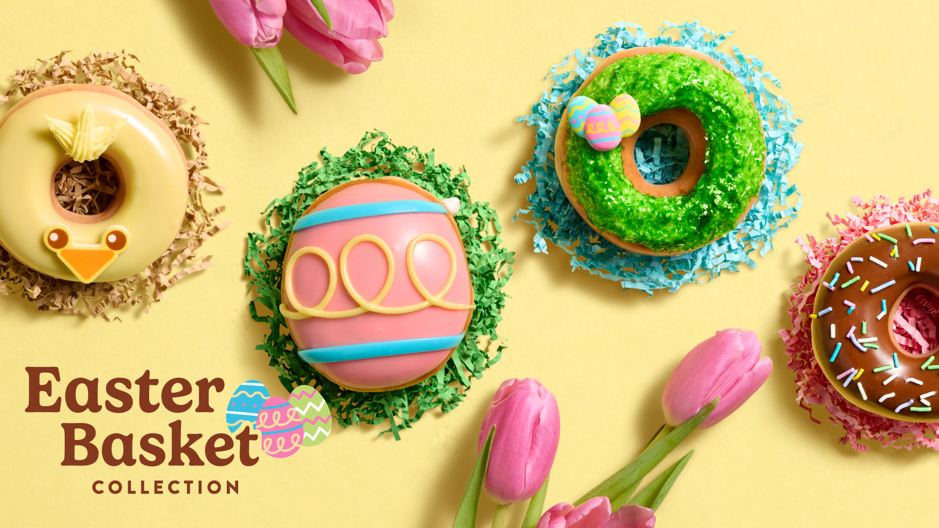 Krispy Kreme’s Easter Basket Collection Is Perfect for an Egg-Tastistic Celebration