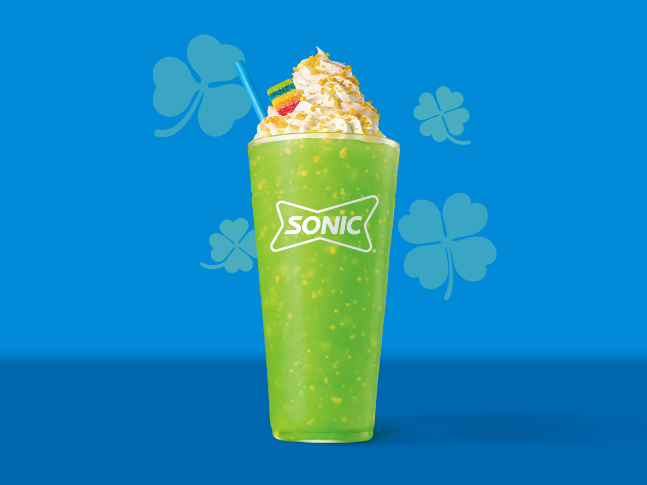 Sonic Sour Shamrock Slush Gets the Leprechaun’s Seal of Approval