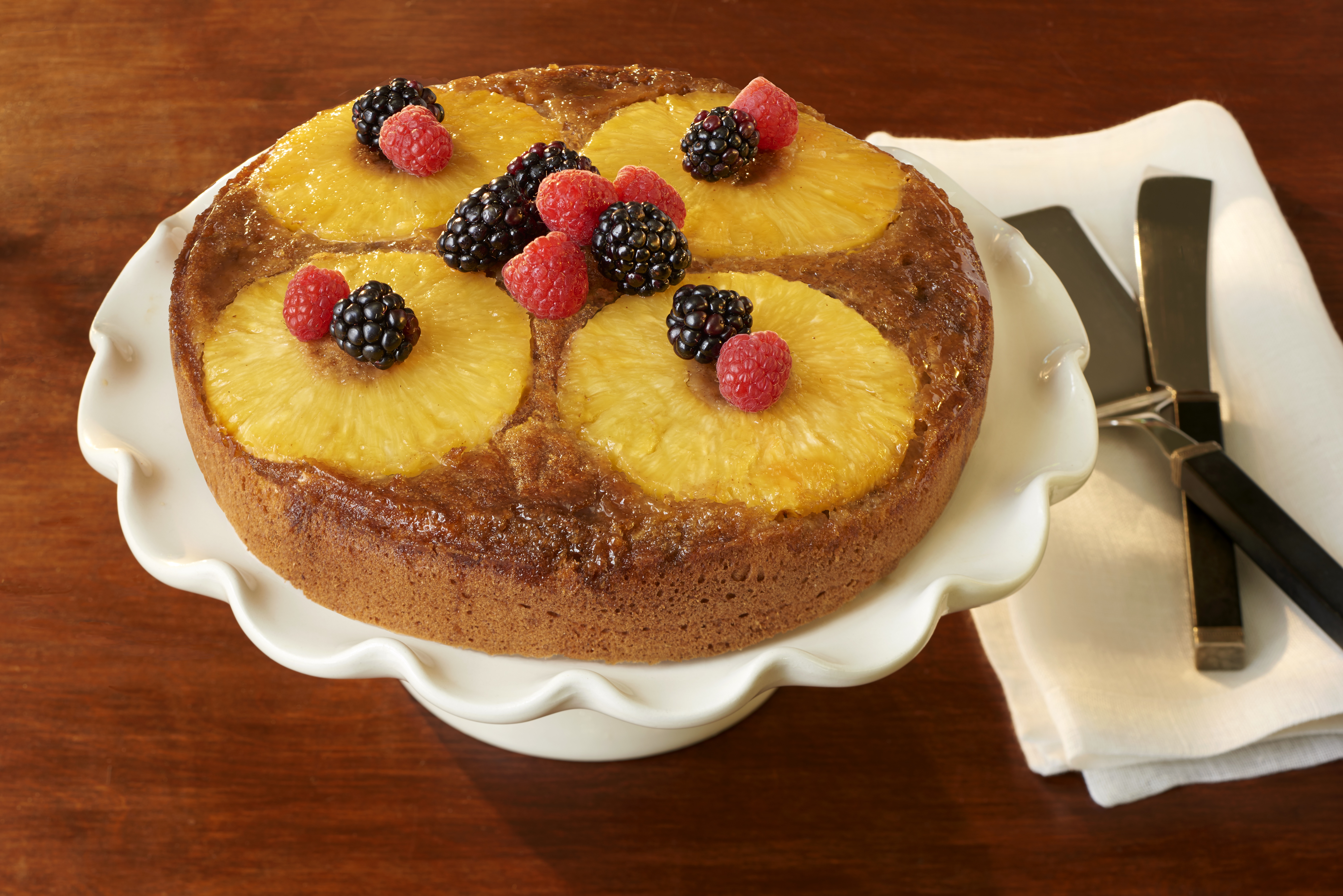 Dole Updates Its Iconic Pineapple Upside-Down Cake with a Protein Twist
