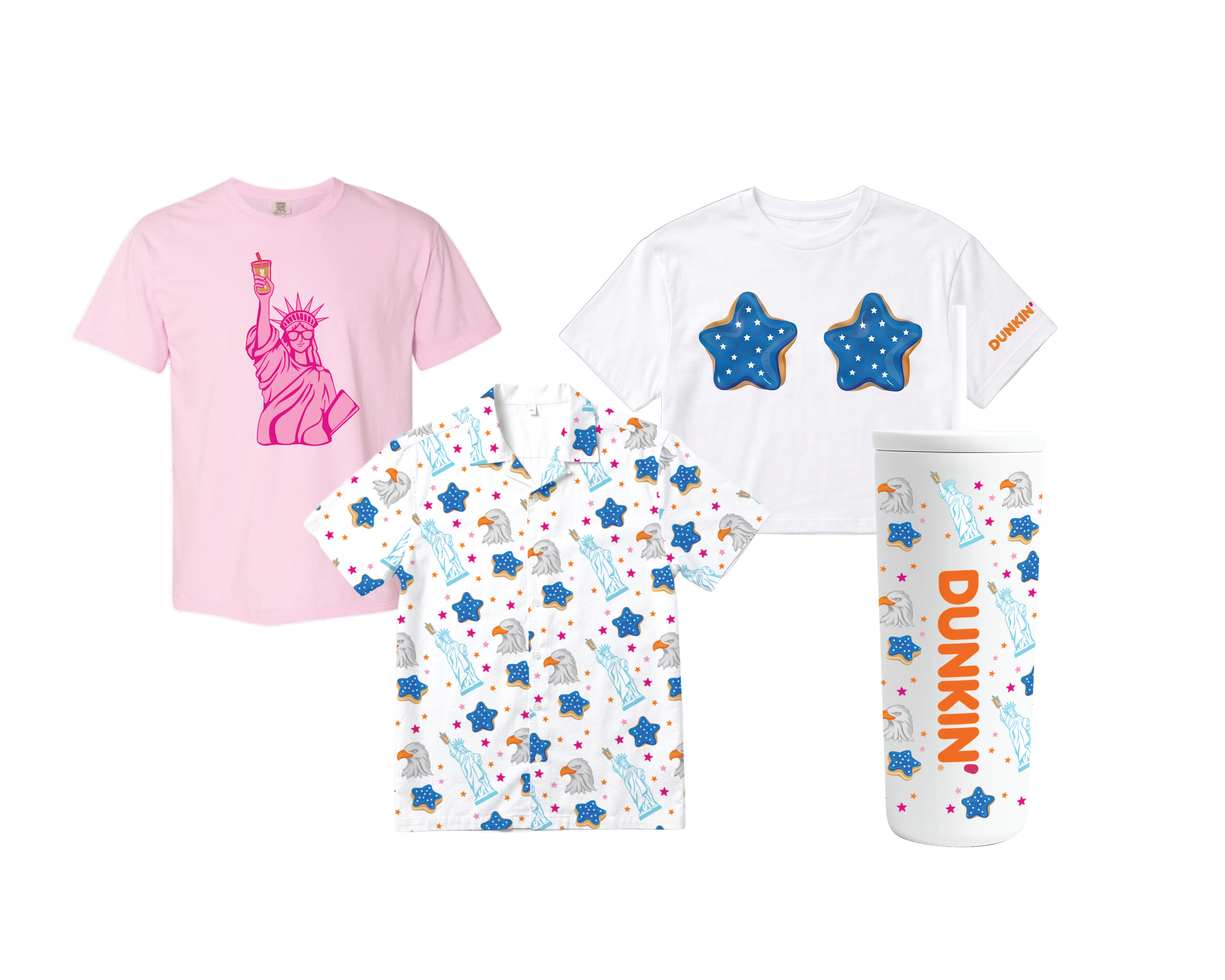 Dunkin’s Star-Spangled Summer Collection Makes a Big Impression