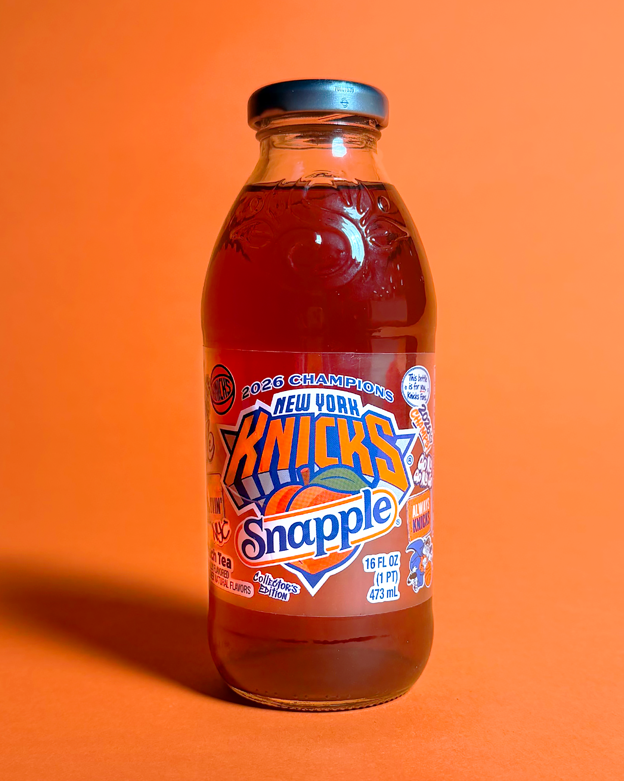 Snapple Drops the Ultimate Winning Beverage for Knicks Fans