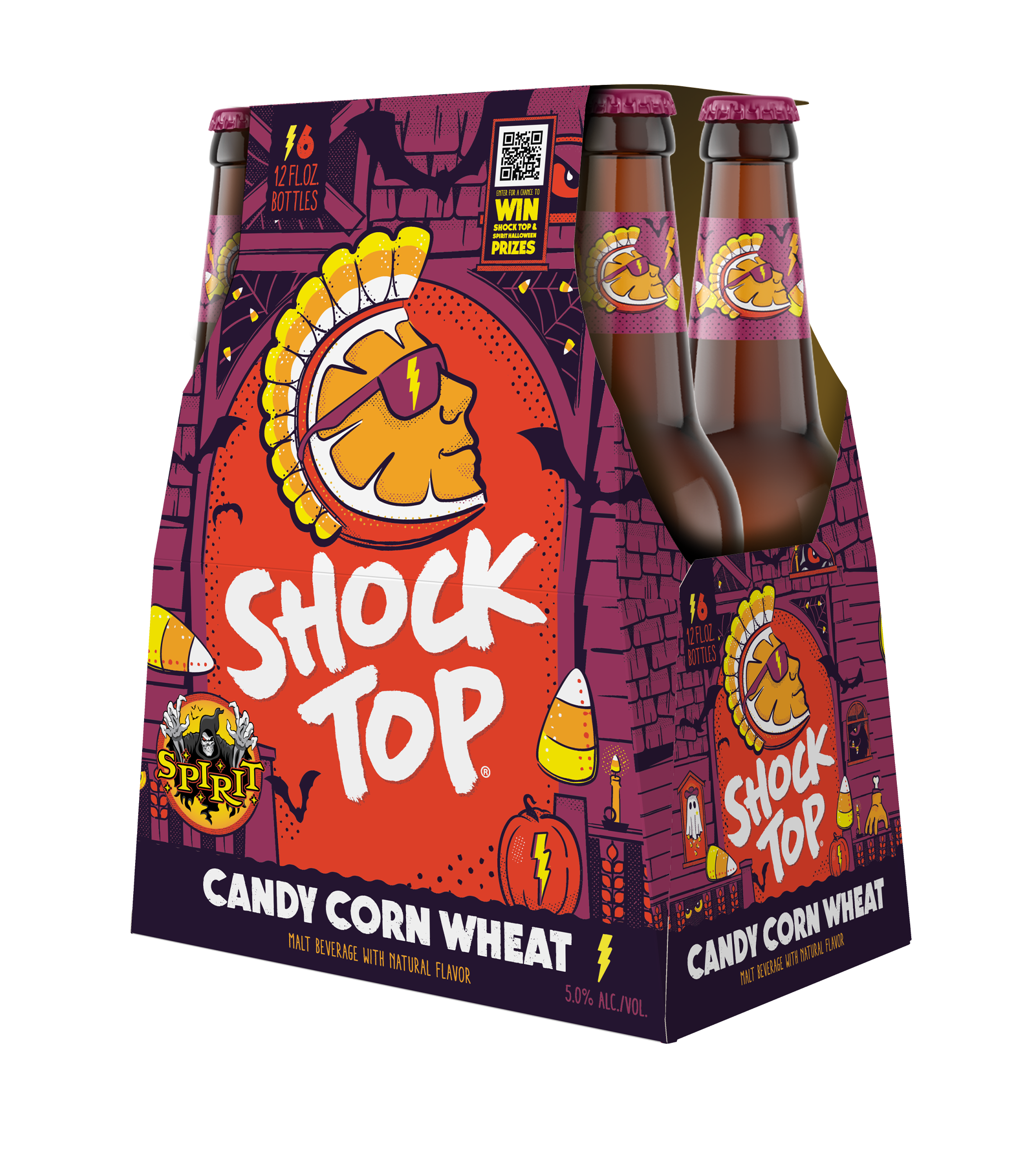 Shock Top’s Candy Corn Wheat Ale Craft Beer Has Halloween Spirit
