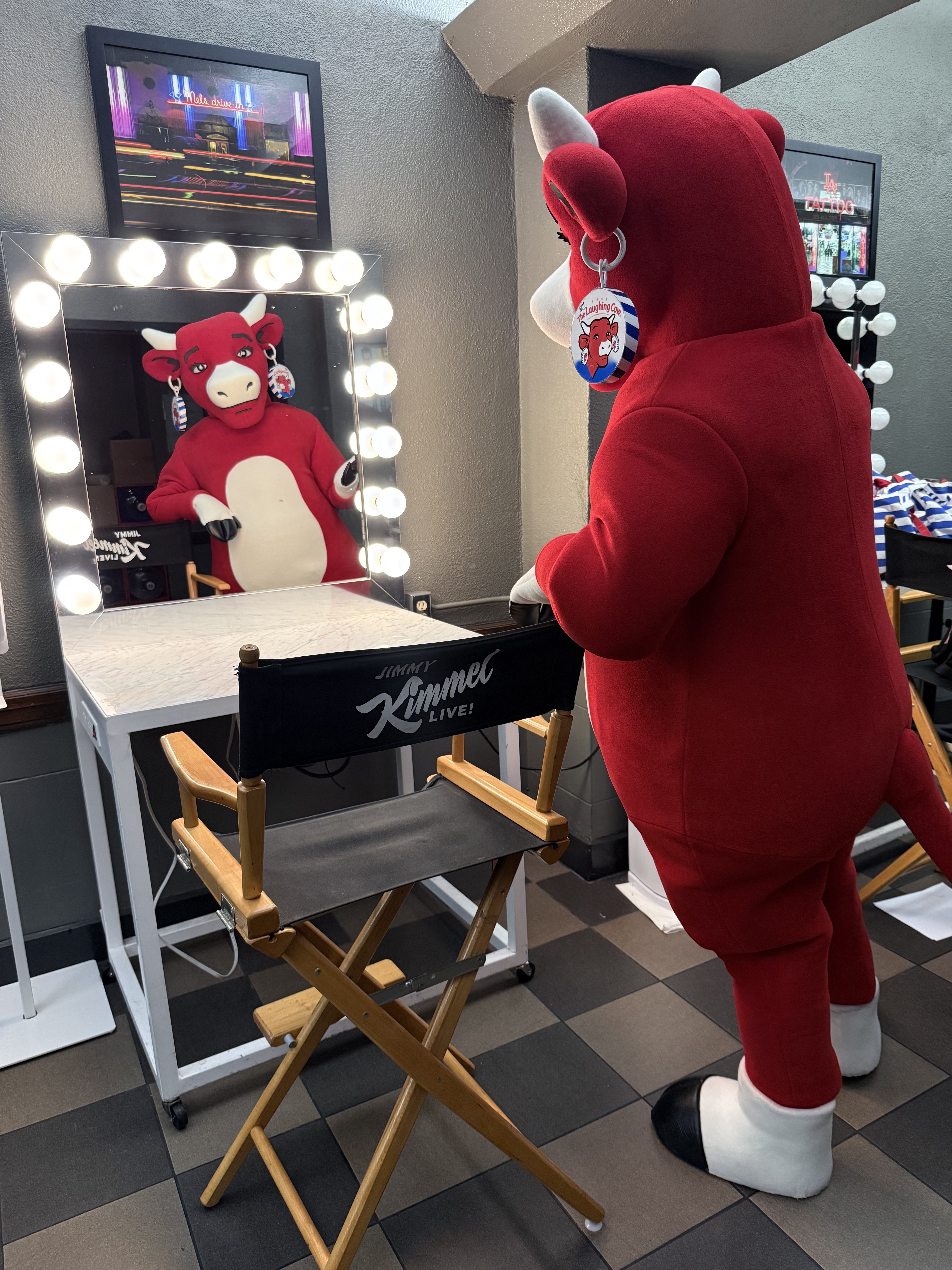 The Laughing Cow at Jimmy Kimmel Live