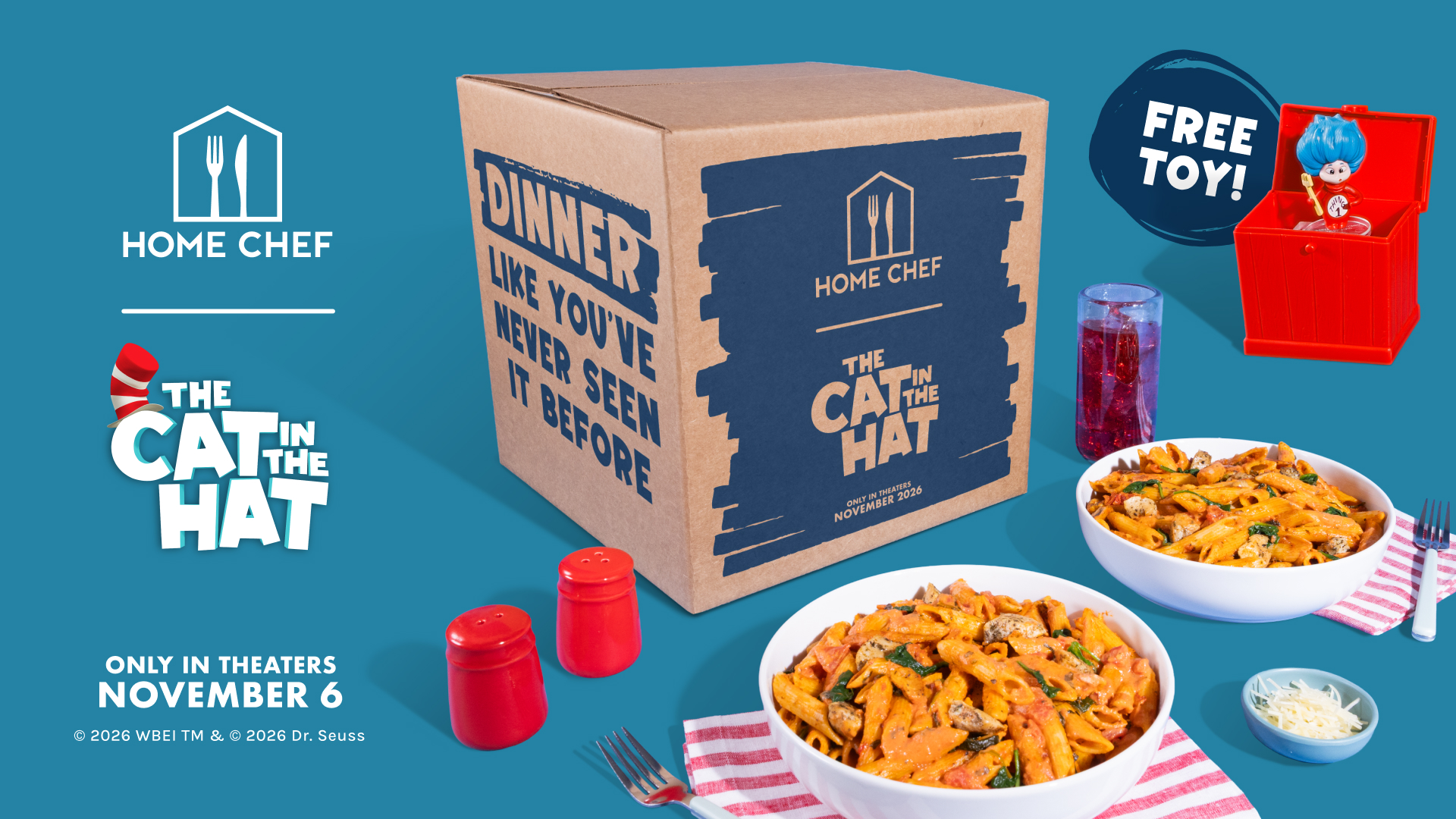 Home Chef Makes Magic in the Kitchen with The Cat in the Hat Menu