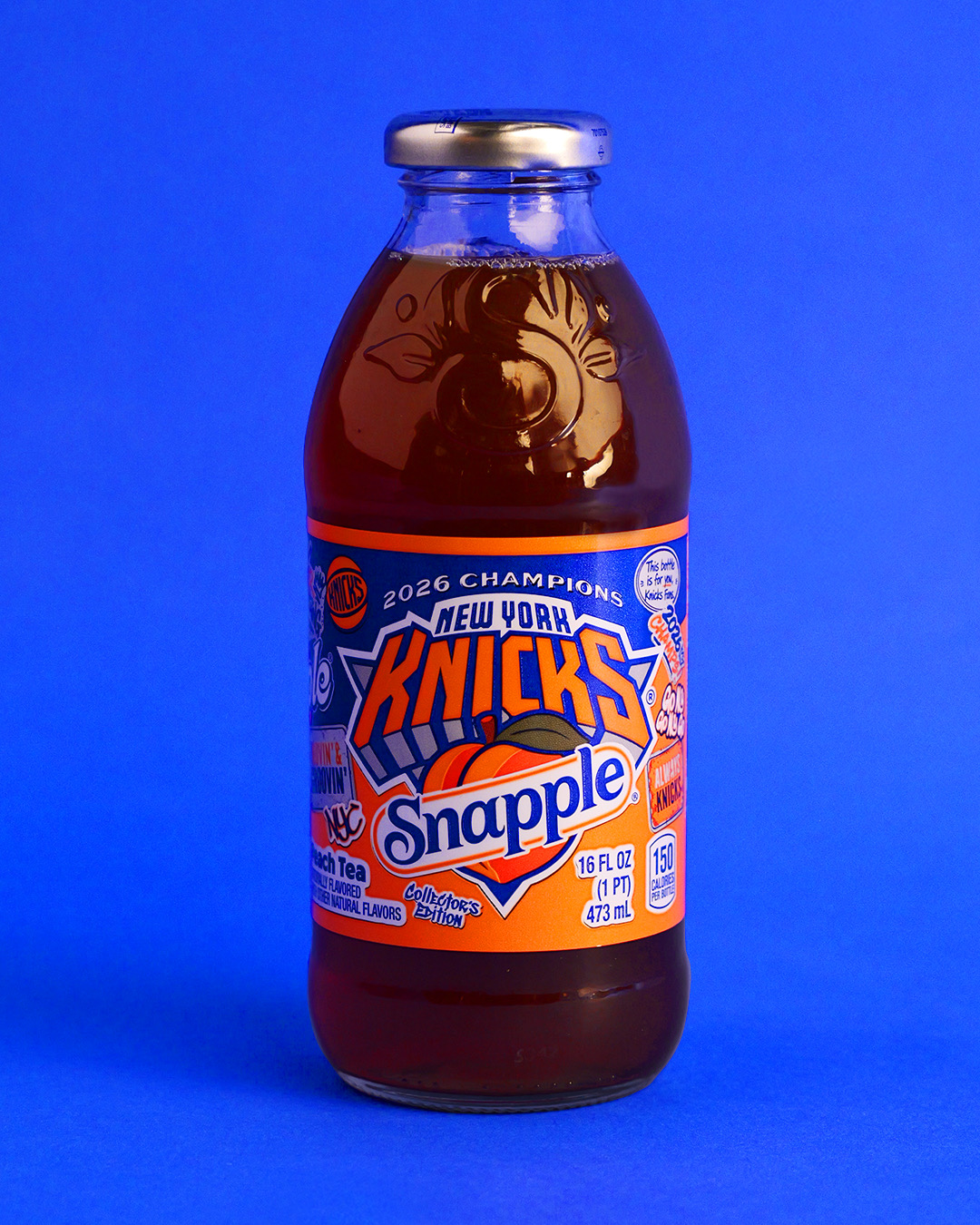 Snapple Brings Back Its New York Knicks Bottle to Fans’ Delight
